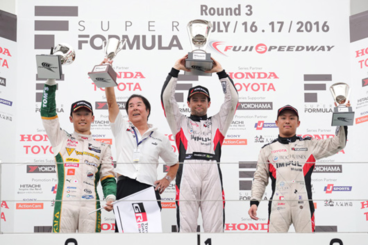 【スーパーフォーミュラ】 J.P.デ・オリベイラが終盤の逆転で今季初勝利！