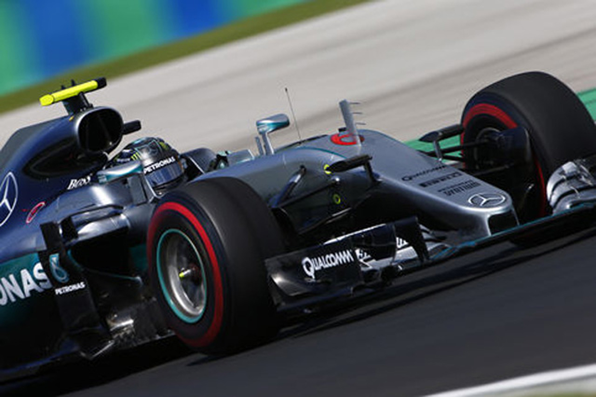 F1ハンガリーGP フリー走行2回目:ニコ・ロズベルグがトップタイム