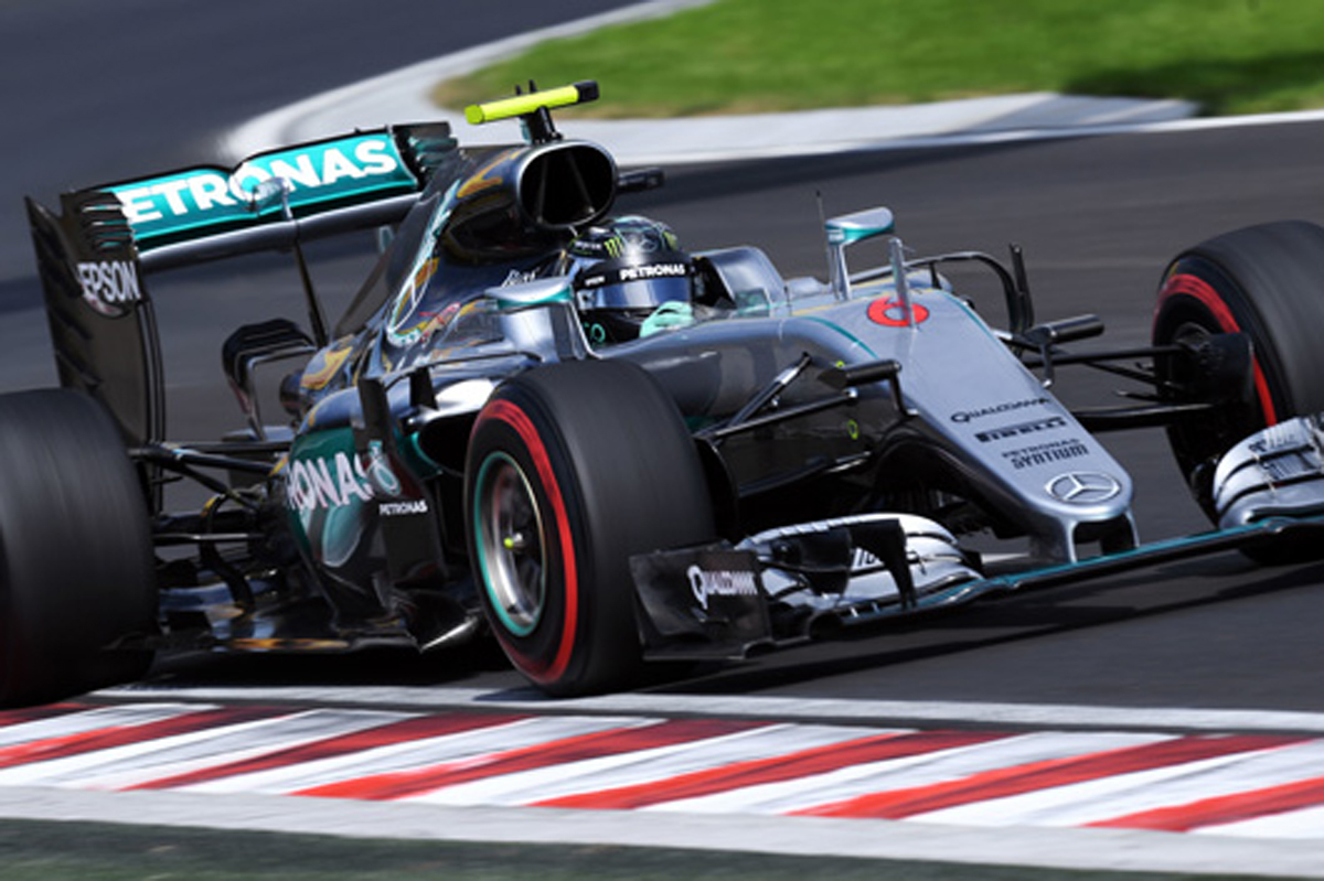 F1ハンガリーGP フリー走行3回目：ニコ・ロズベルグがトップタイム