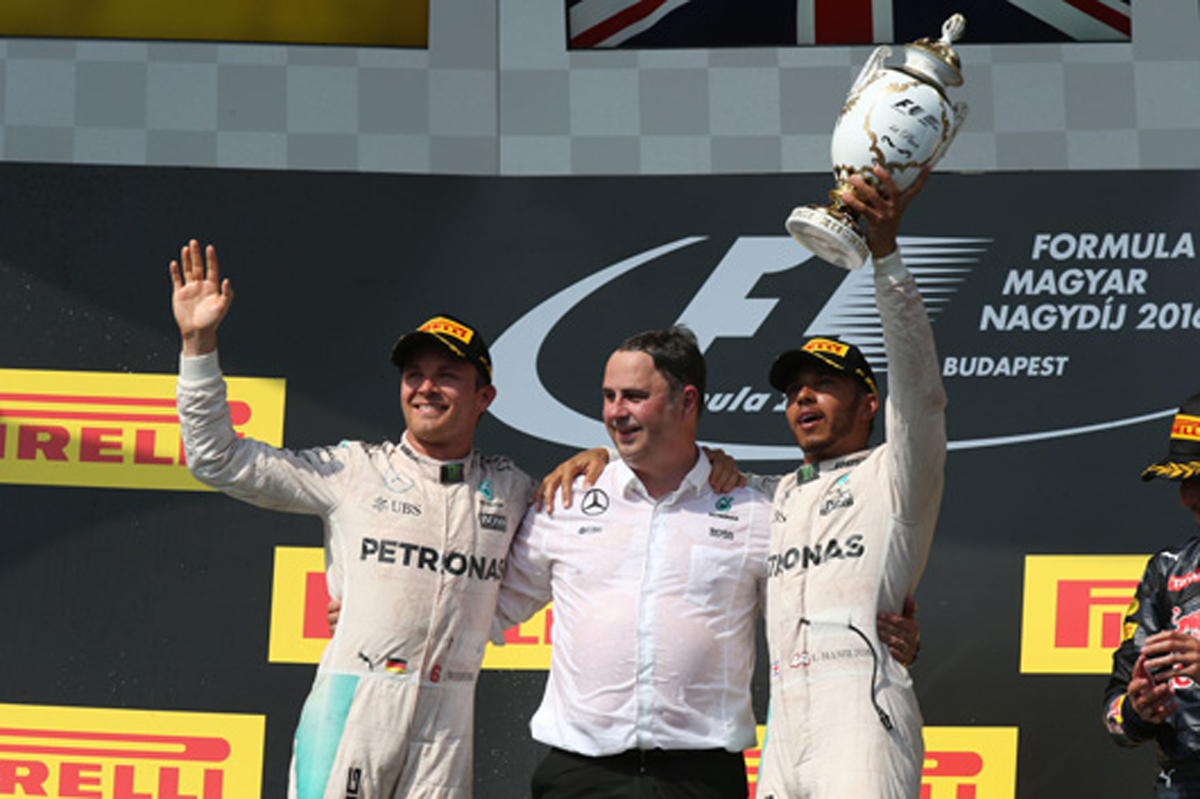 メルセデス:圧倒的な1-2フィニッシュ / F1ハンガリーGP