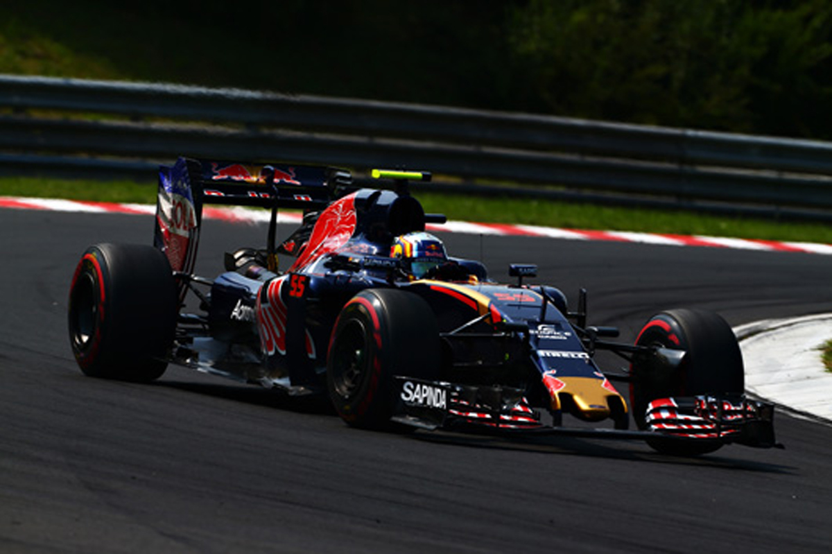 トロ・ロッソ:サインツ、マクラーレン・ホンダに白旗 / F1ハンガリーGP