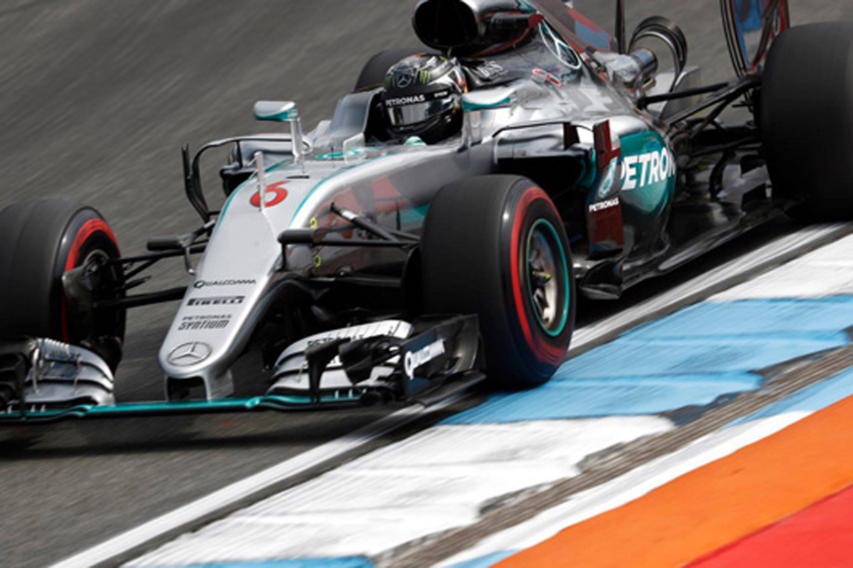 F1ドイツGP フリー走行2回目：ニコ・ロズベルグがトップタイム