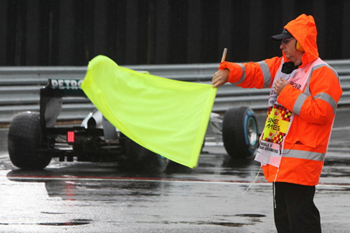 F1:予選でのダブルイエロー相当の事故は全て赤旗で対応