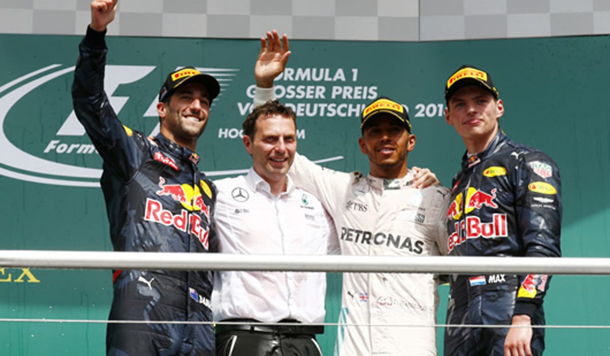 F1 ドイツGP 決勝：トップ10ドライバーコメント