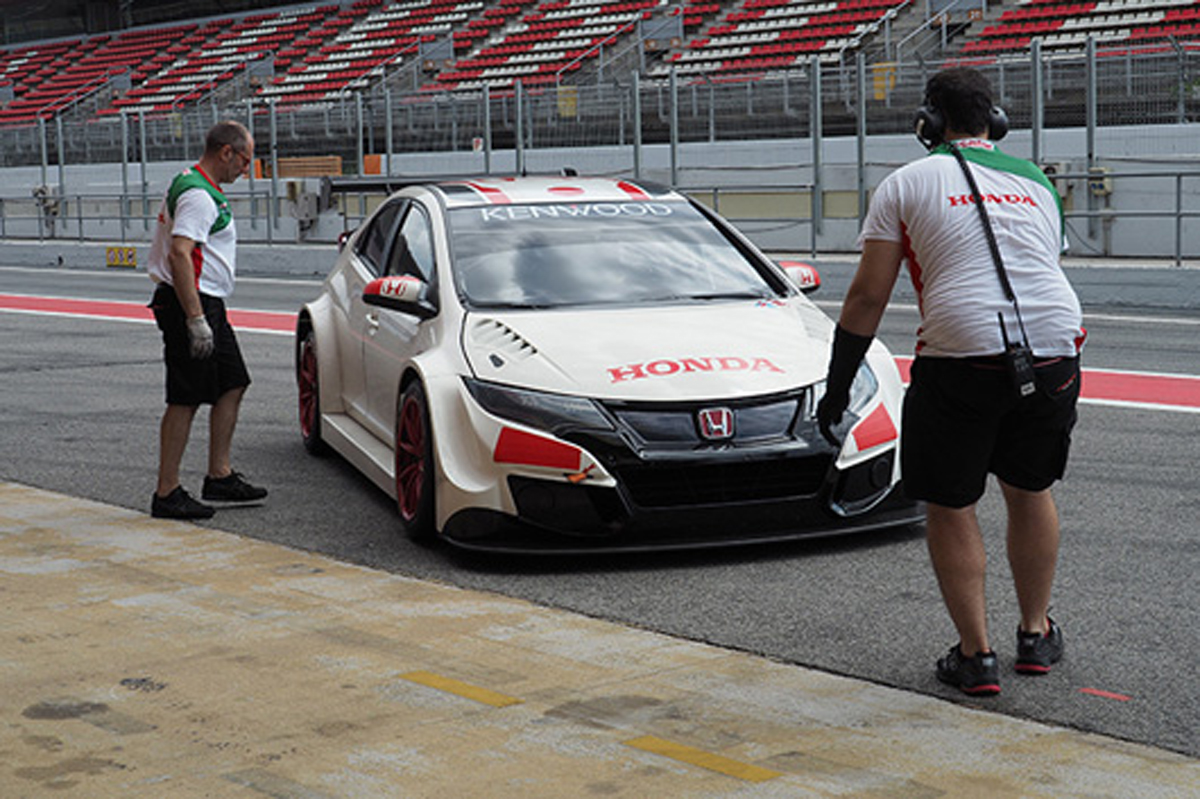 道上龍、WTCCマシンを初ドライブ