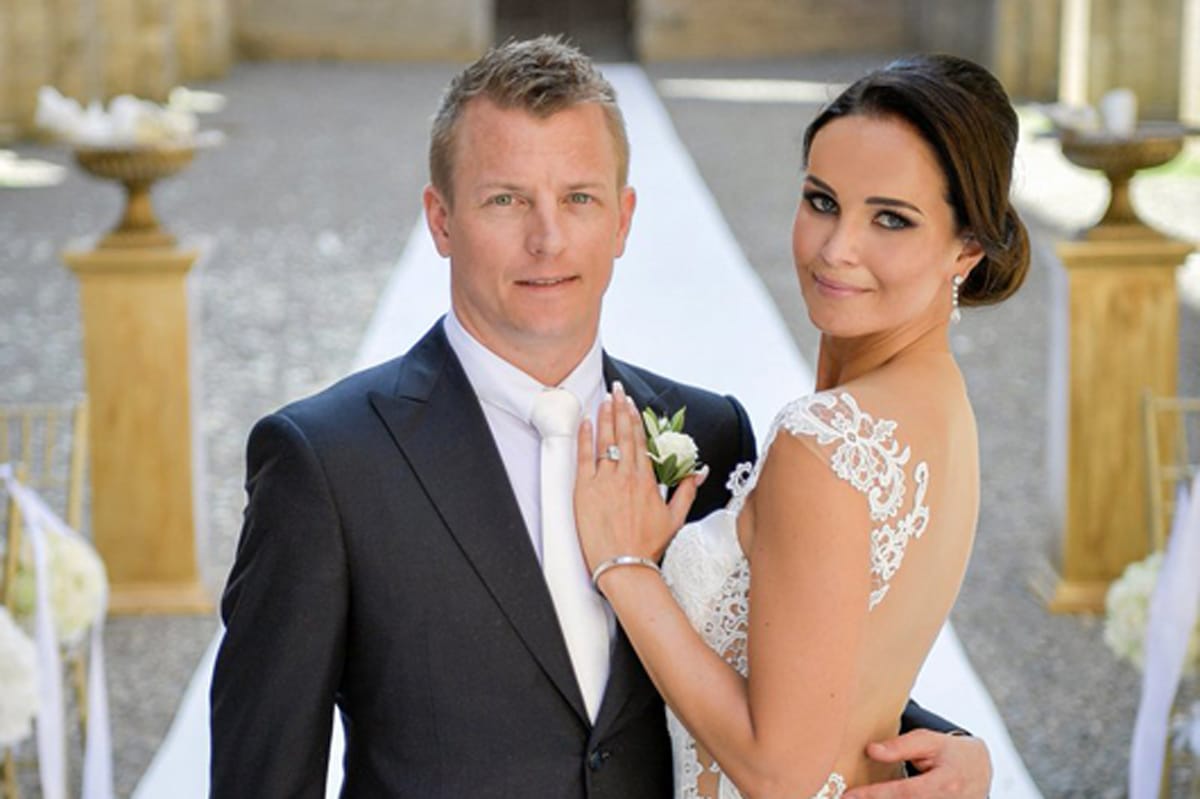 キミ・ライコネン、ミントゥ・ビルタネンとトスカーナで結婚式