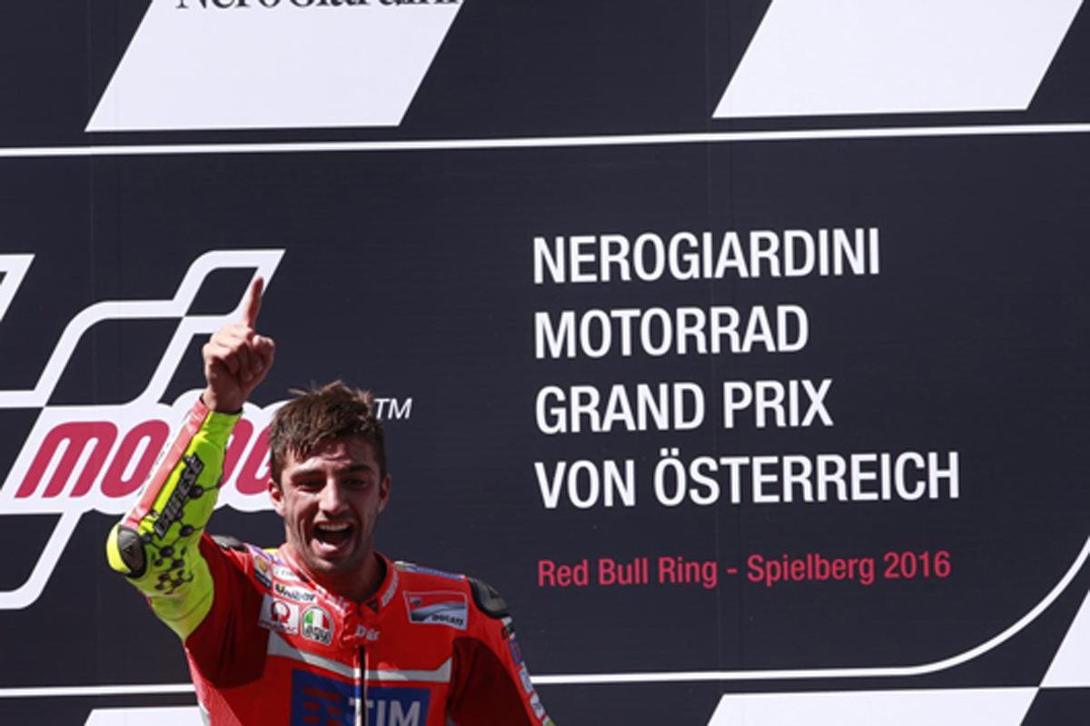 MotoGP 第10戦 結果：イアンノーネが最高峰クラスで初優勝