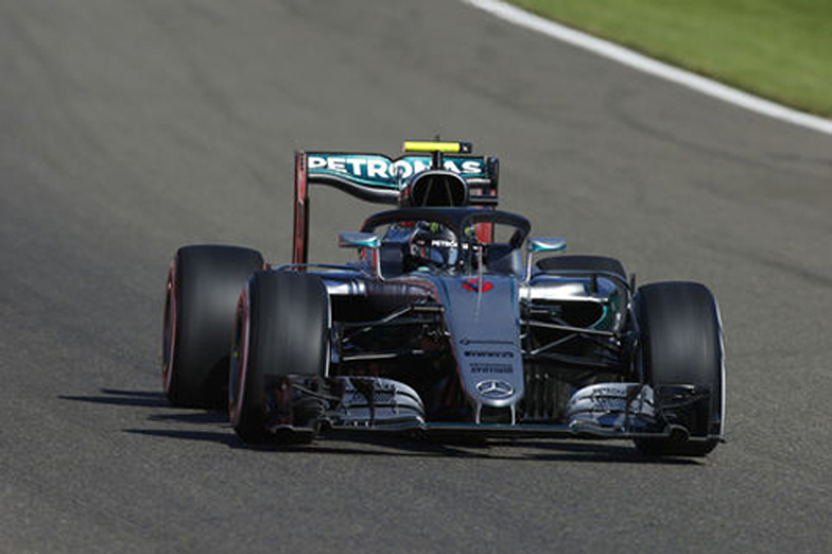 F1ベルギーGP フリー走行1回目:ニコ・ロズベルグがトップタイム