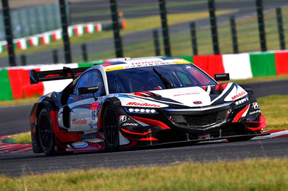 SUPER GT 第6戦 鈴鹿：ドラゴ モデューロ NSX CONCEPT-GTが初ポール