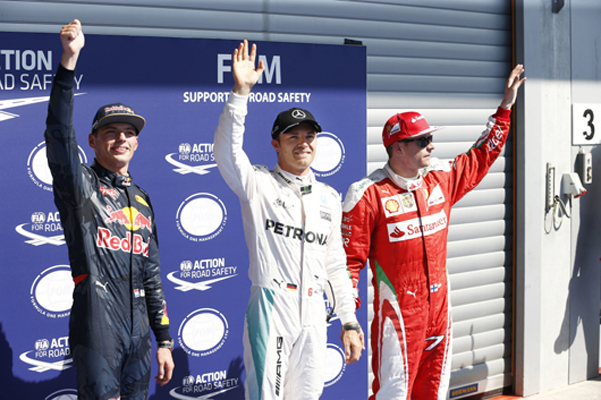 F1ベルギーGP：決勝スターティンググリッド