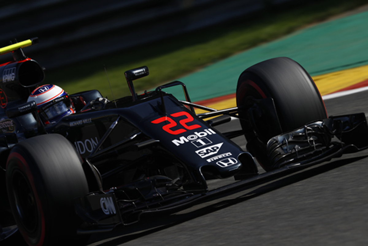 ジェンソン・バトン、残念なクラッシュリタイア / F1ベルギーGP