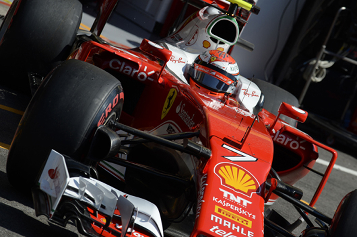 フェラーリ:キミ・ライコネンが3番手 / F1ベルギーGP 予選