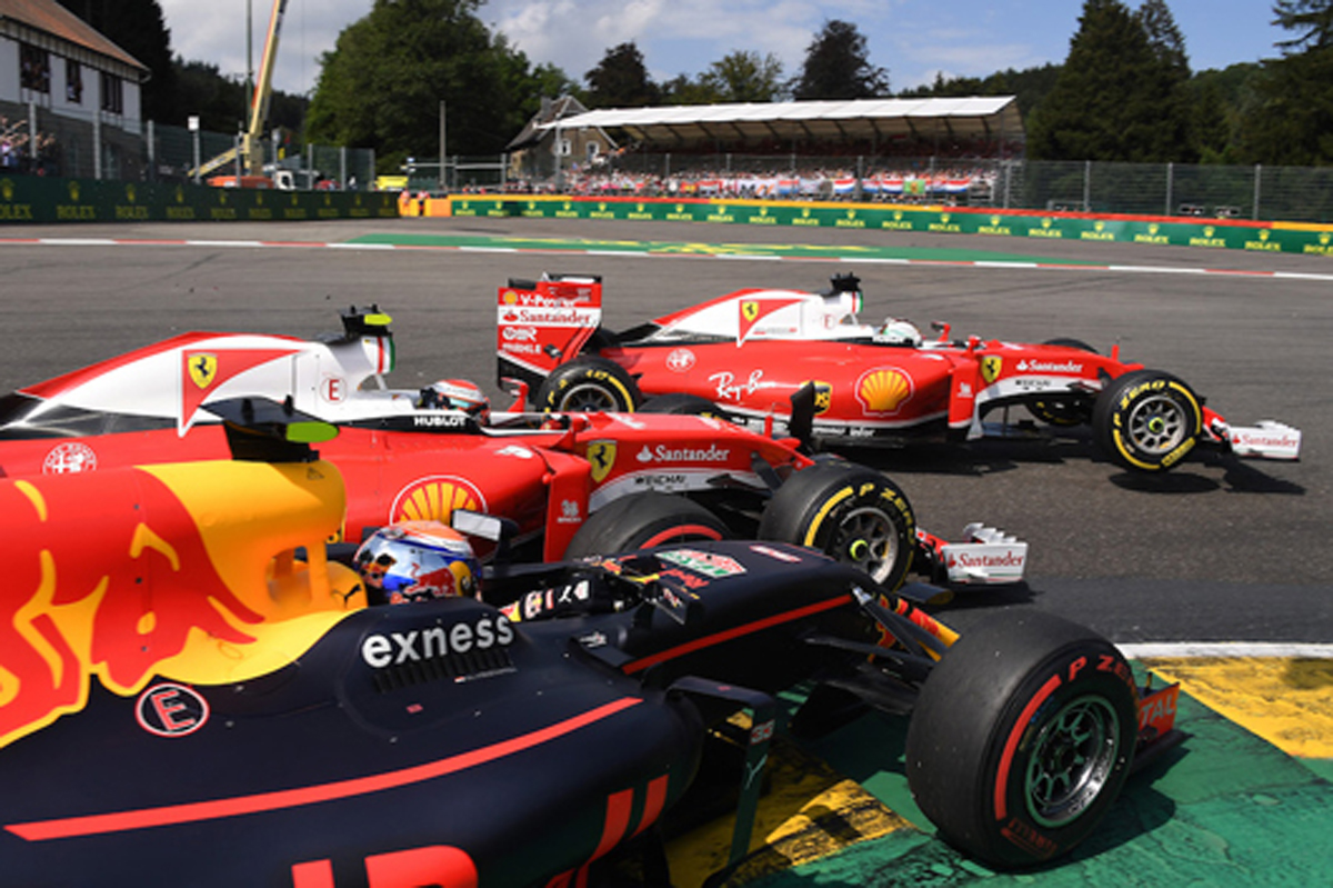 フェラーリ:マックス・フェルスタッペンに苦言 / F1ベルギーGP