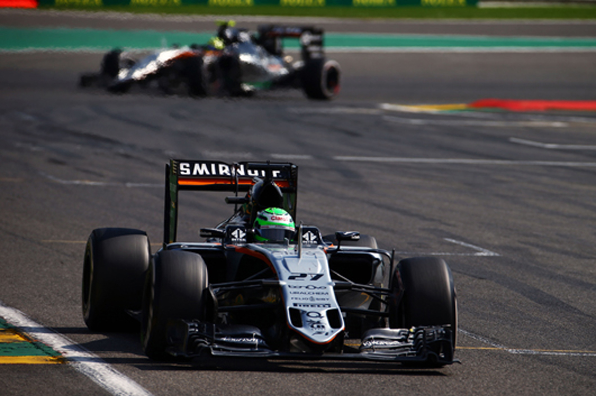 フォース・インディア:ダブル入賞で選手権4位に浮上 / F1ベルギーGP