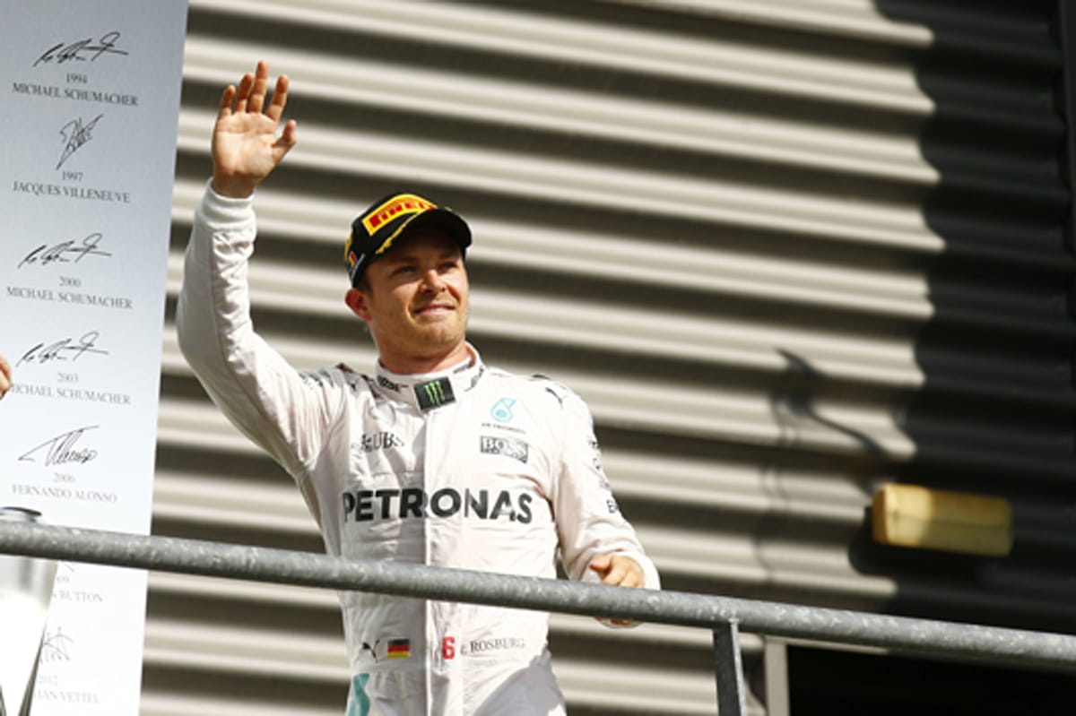 ニコ・ロズベルグ、ルイス・ハミルトンの3位フィニッシュに「驚いた」