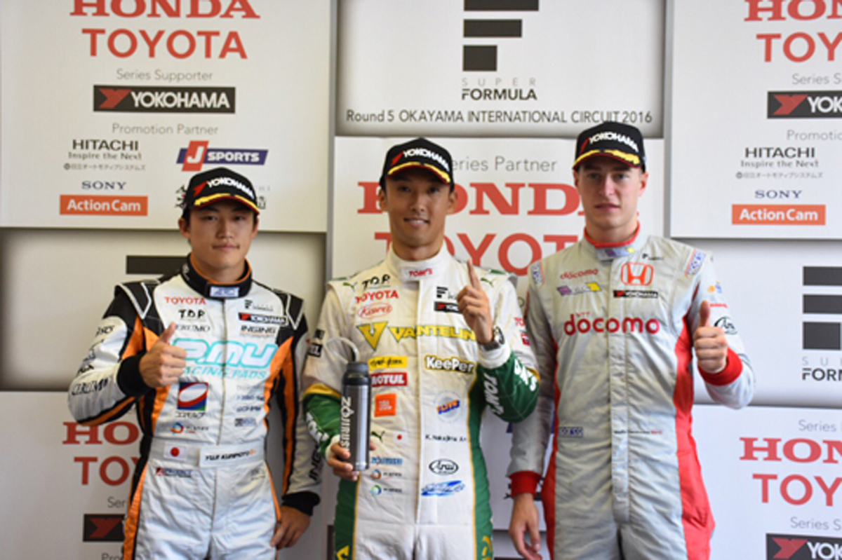 スーパーフォーミュラ 第5戦 レース1予選:中嶋一貴が今季初ポール