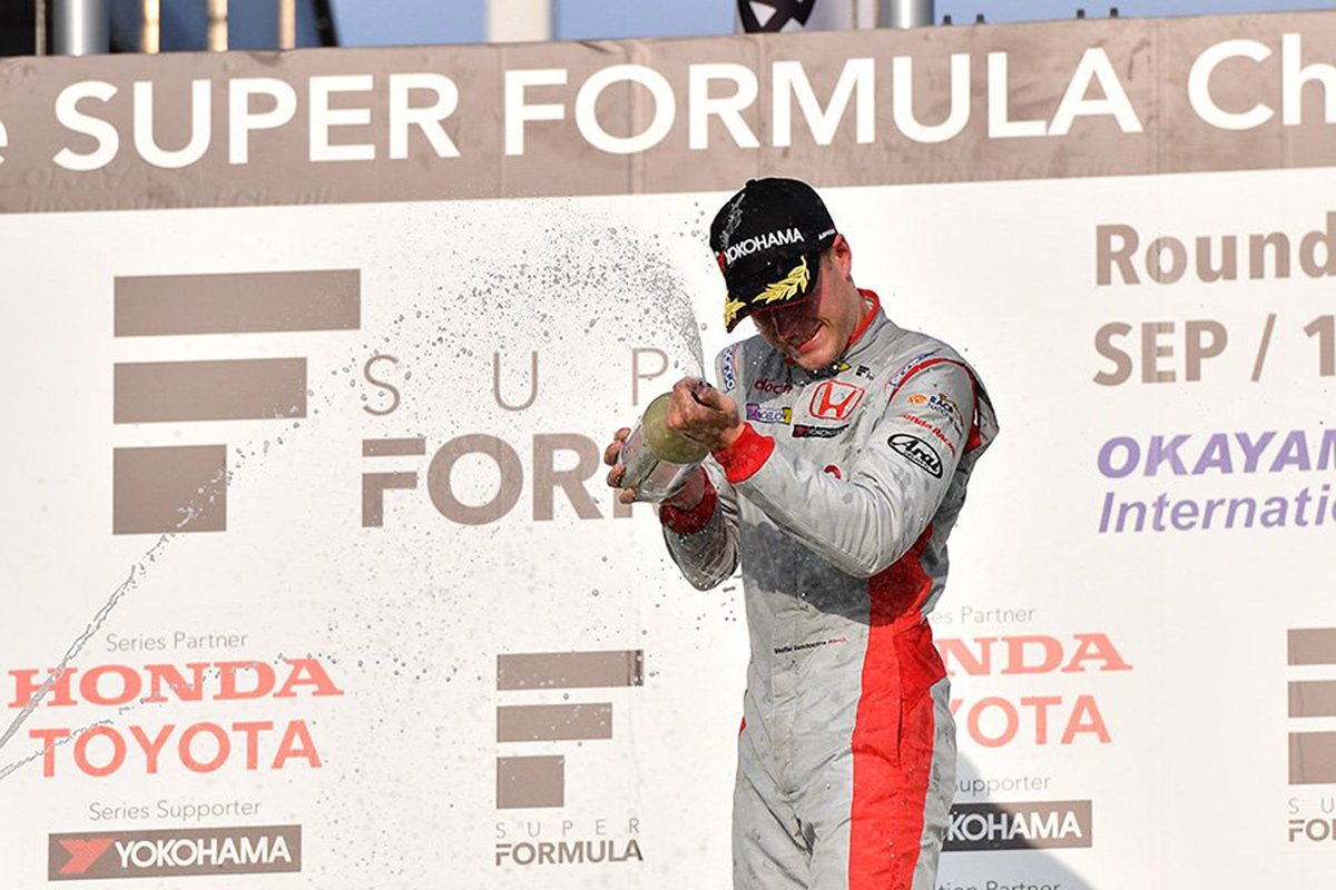 ストフェル・バンドーン、スーパーフォーミュラ初優勝！