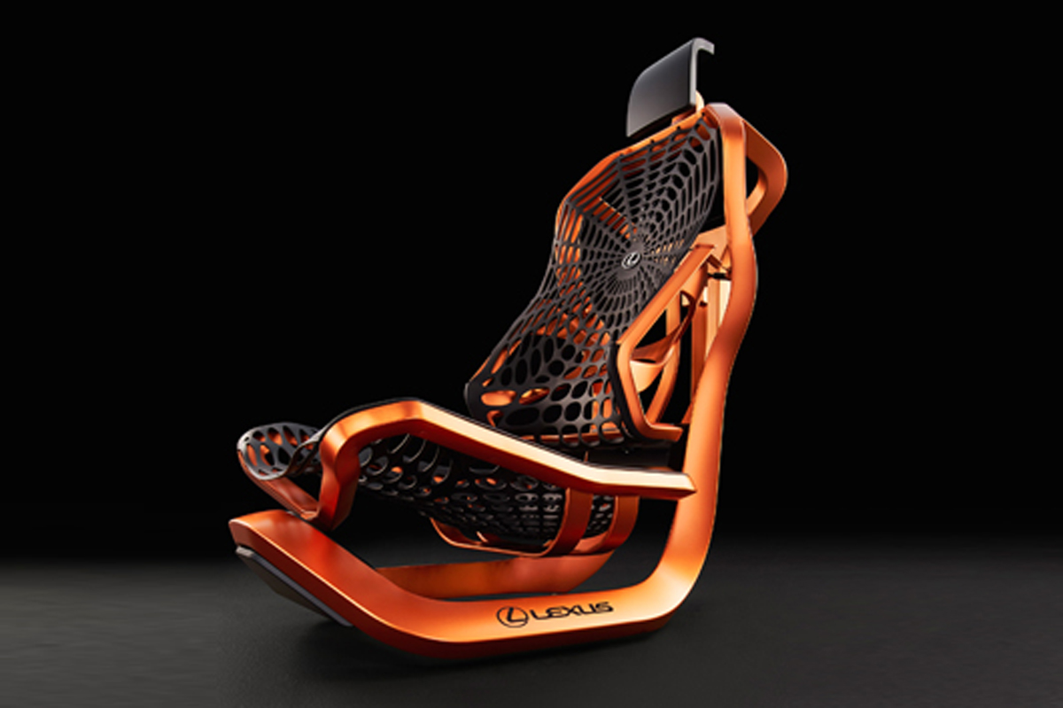 レクサス、コンセプトシート「Kinetic Seat Concept」を世界初公開