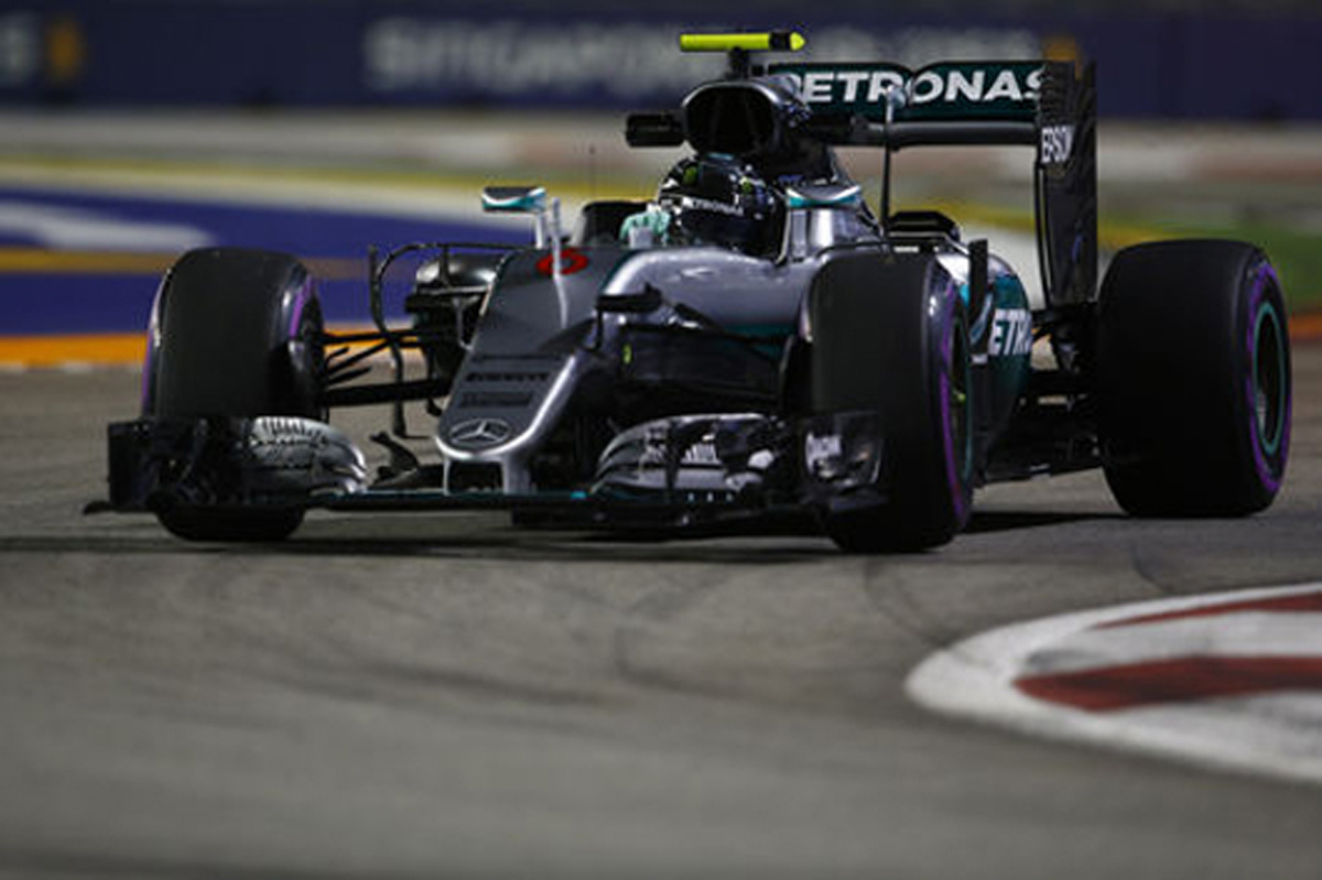 F1シンガポールGP 予選：ニコ・ロズベルグがポールポジション