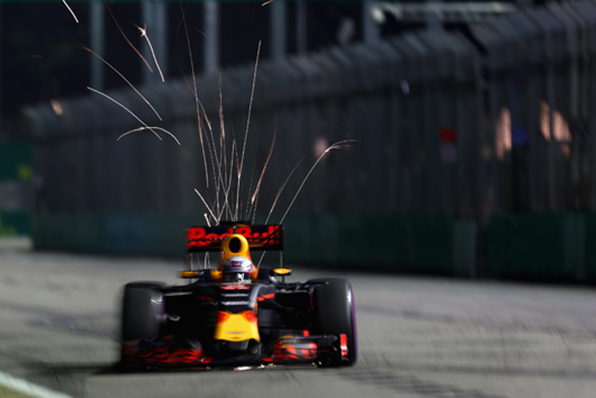 レッドブル：F1シンガポールGP 初日レポート