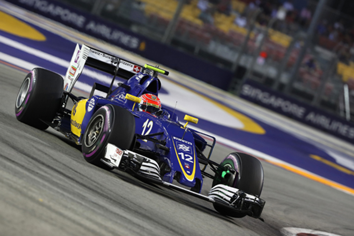 ザウバー:F1シンガポールGP 初日レポート