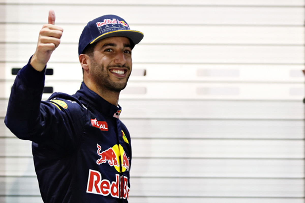 レッドブル：リカルドがフロントロー奪取 / F1シンガポールGP 予選