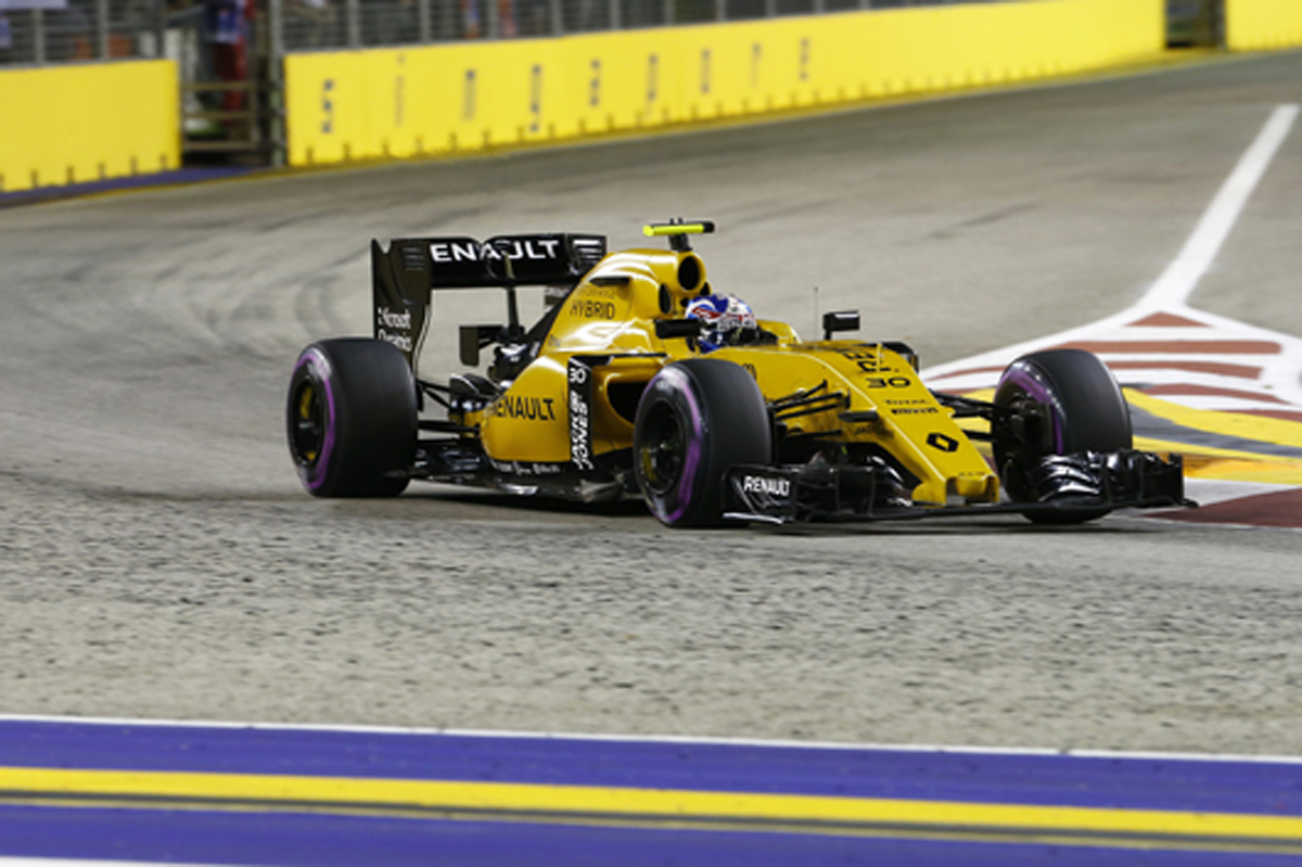 ルノー:Q2には届かず / F1シンガポールGP 予選