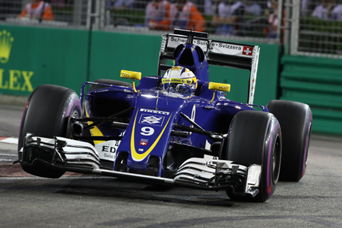 ザウバー：マーカス・エリクソンがQ2進出 / F1シンガポールGP 予選