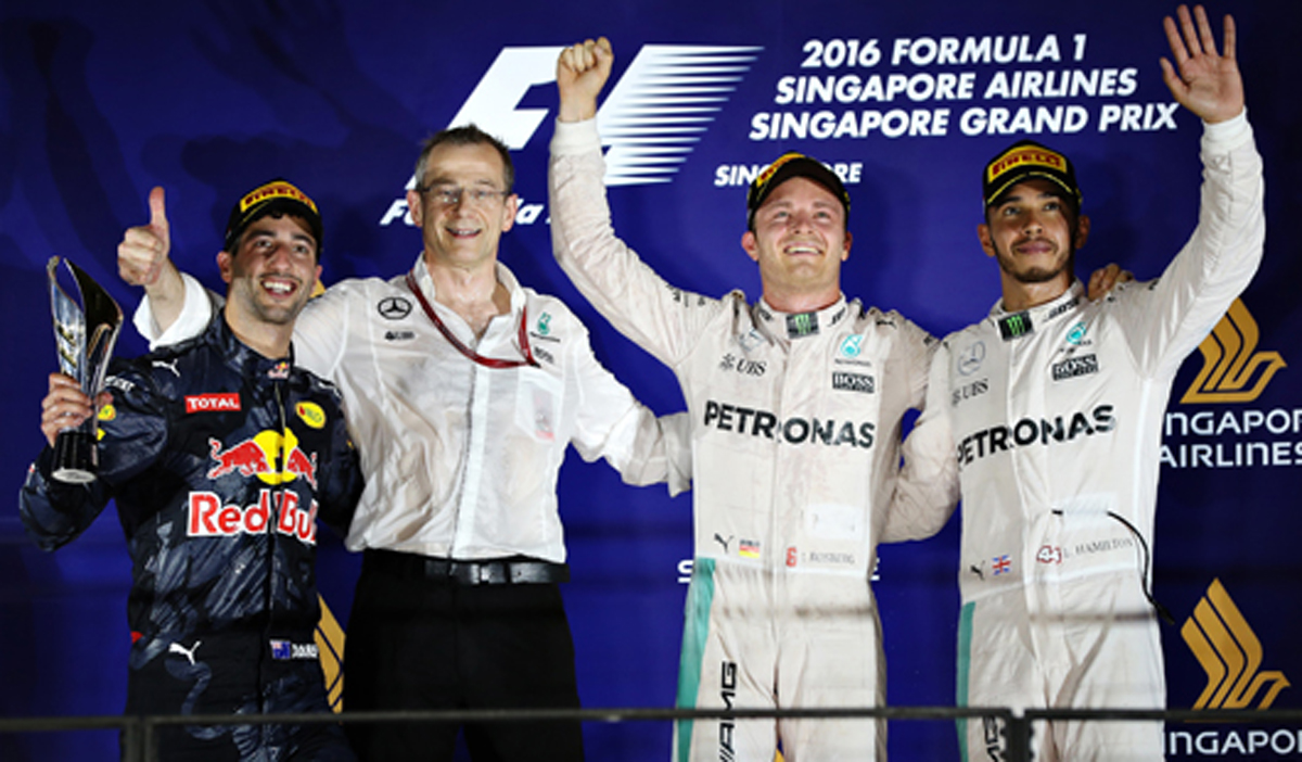 F1 シンガポールGP 決勝:トップ10ドライバーコメント