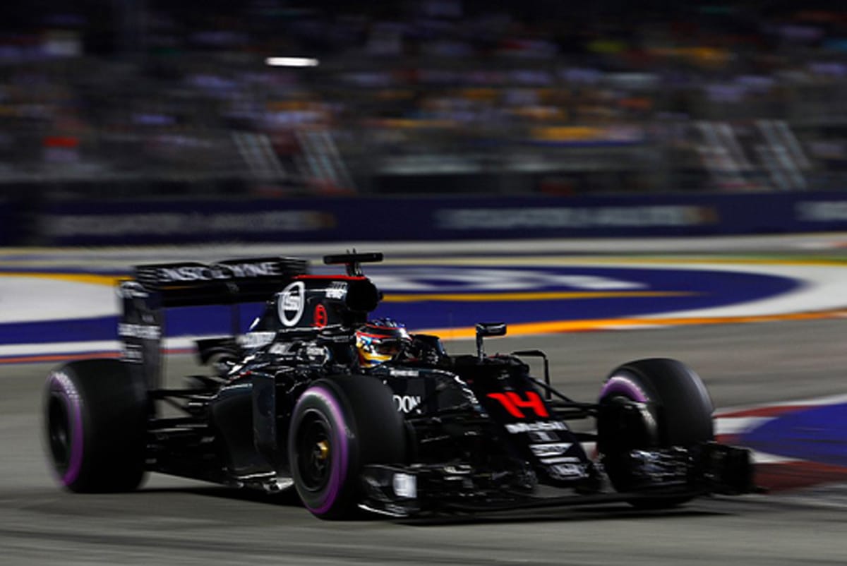 マクラーレン・ホンダ：アロンソが7位入賞！ / F1シンガポールGP