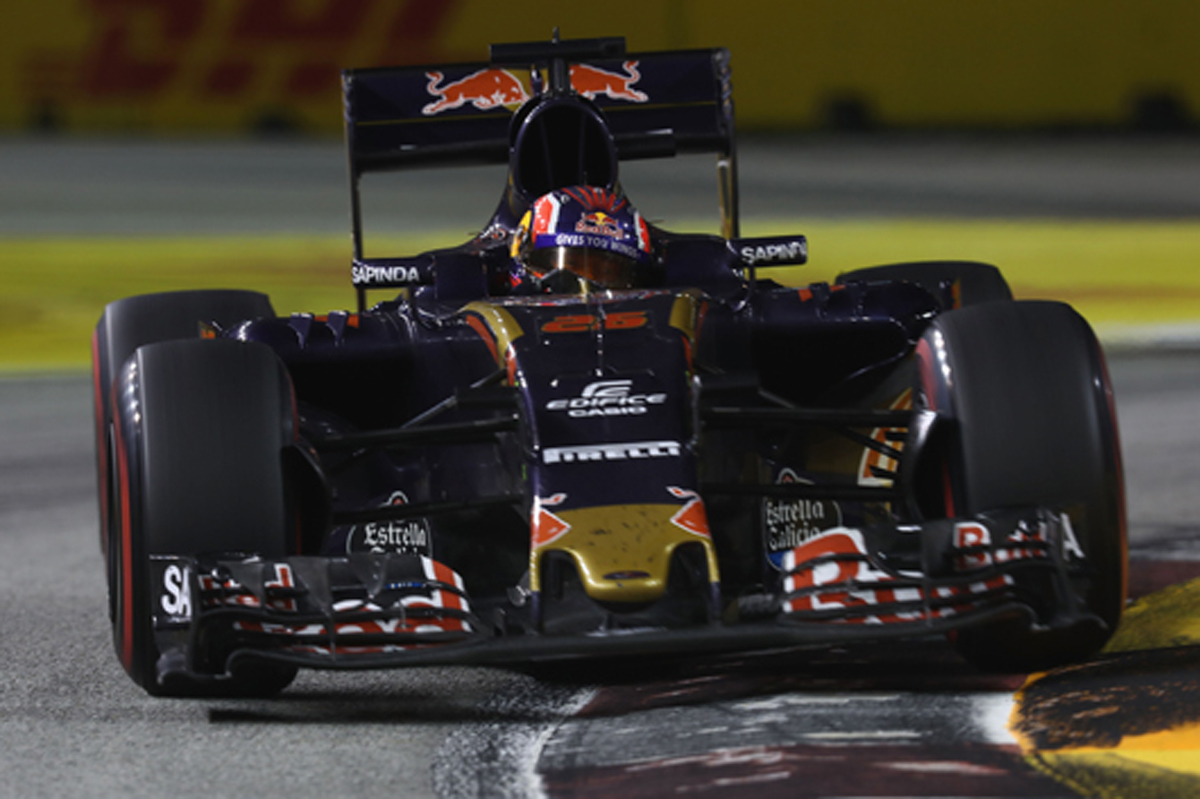 トロ・ロッソ：クビアトが5戦ぶりのポイント獲得 / F1シンガポールGP
