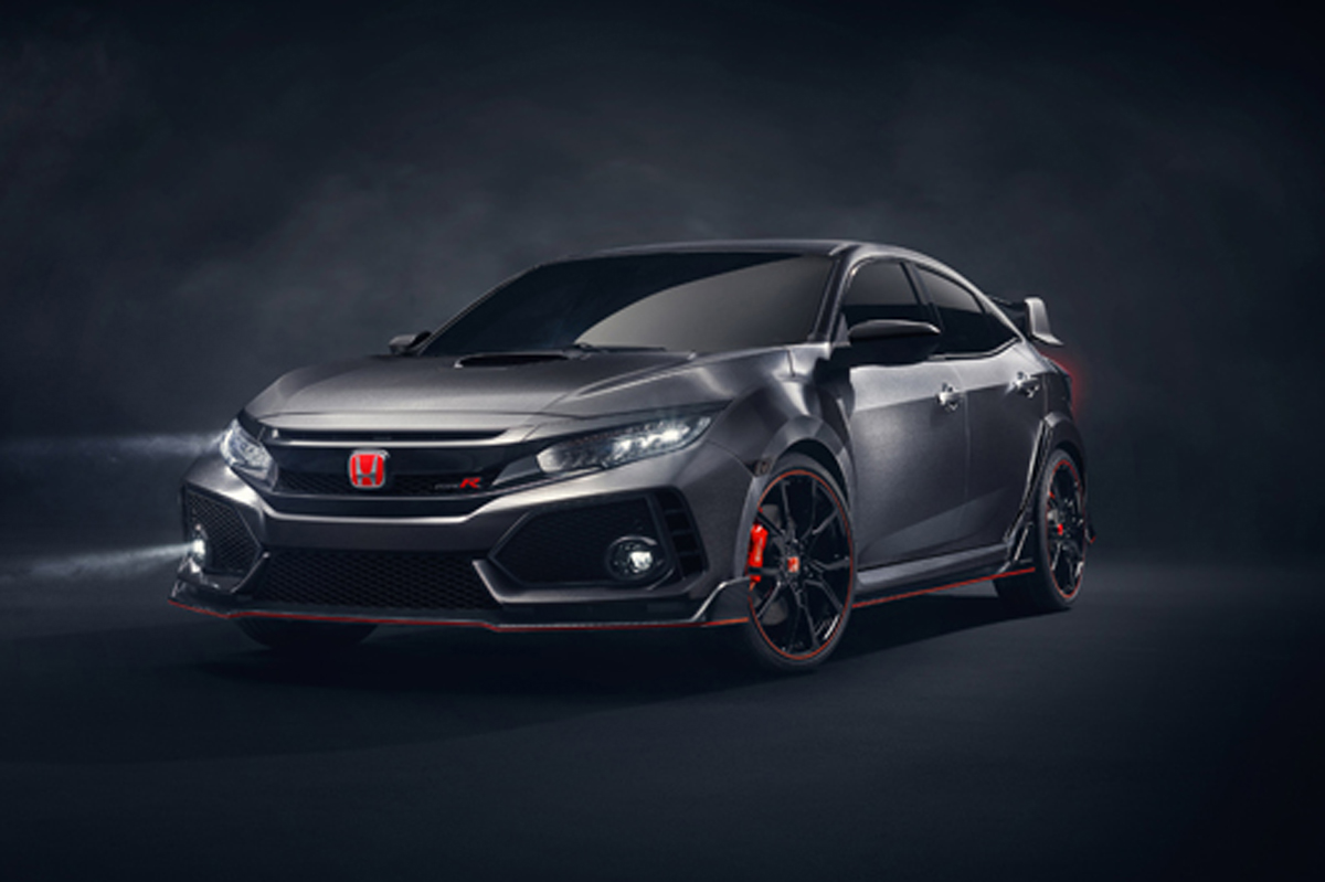 ホンダ、新型シビック TYPE Rのプロトタイプを世界初公開