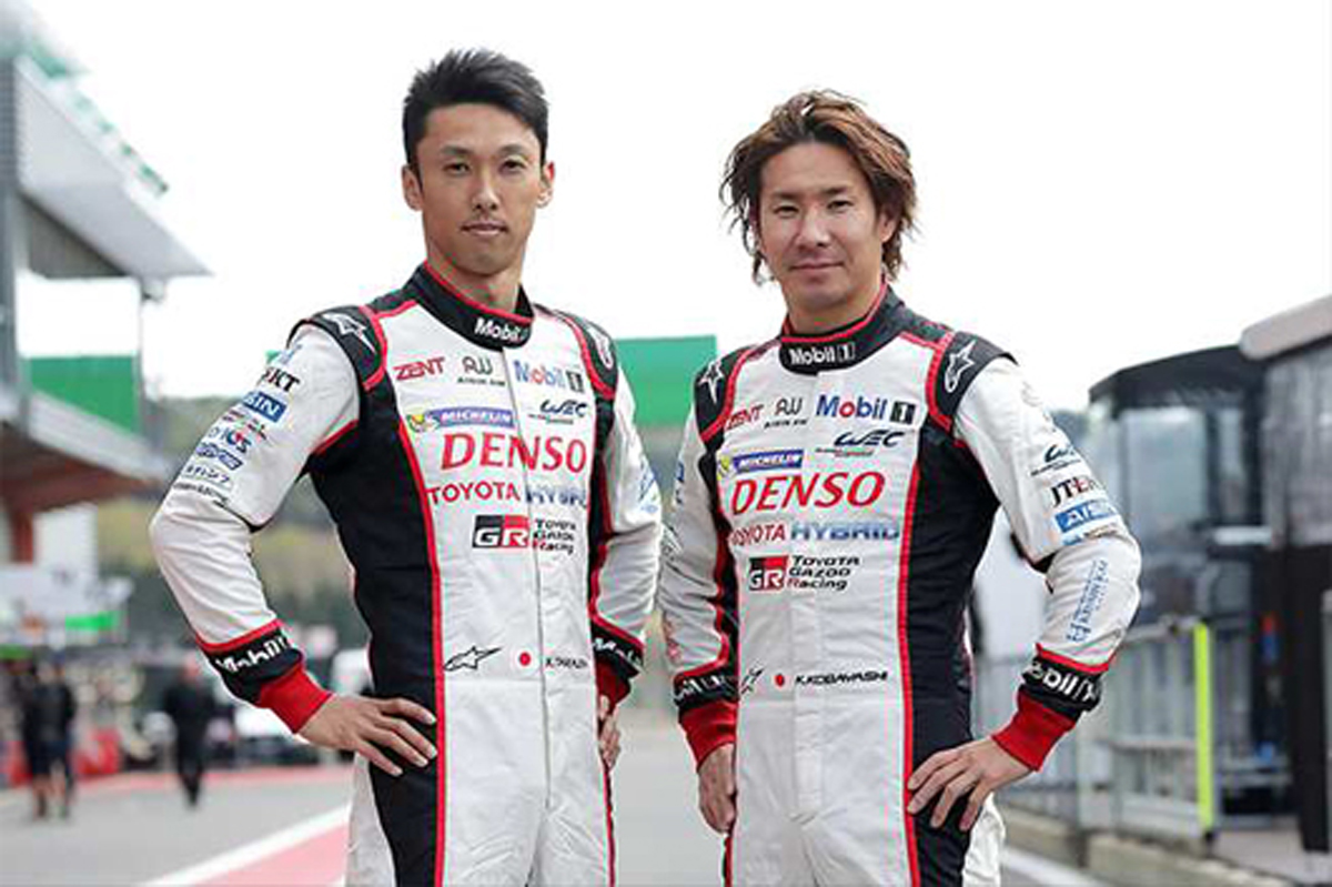 中嶋一貴と小林可夢偉が10月2日にサカスサーキットに登場！