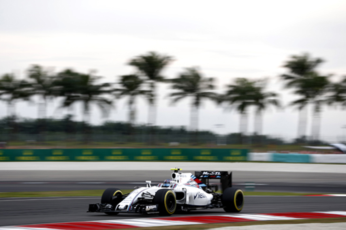 ウィリアムズ：バルテリ・ボッタスがQ2敗退 / F1マレーシアGP 予選
