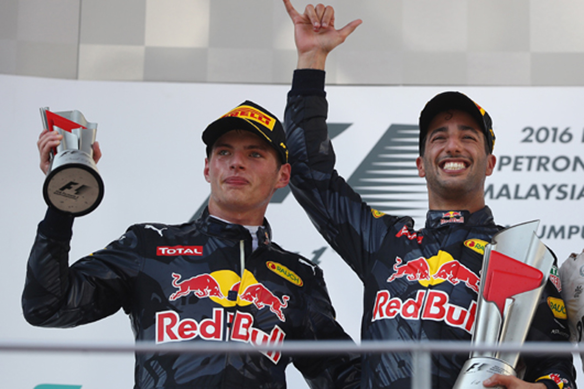 レッドブル：3年ぶりに1-2フィニッシュを達成 / F1マレーシアGP