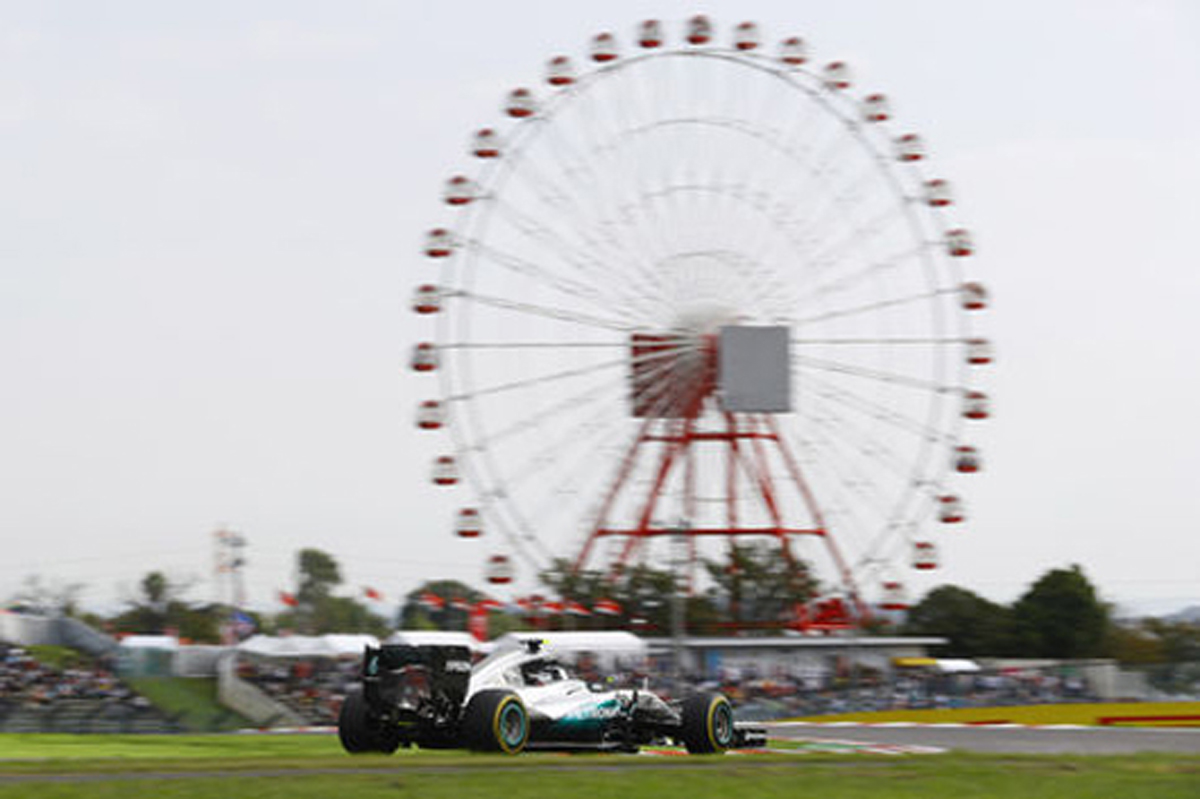 F1日本GP フリー走行1回目:ニコ・ロズベルグがトップタイム