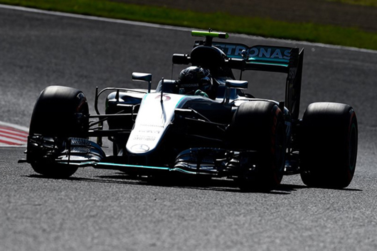 F1日本GP フリー走行2回目：ニコ・ロズベルグがトップタイム