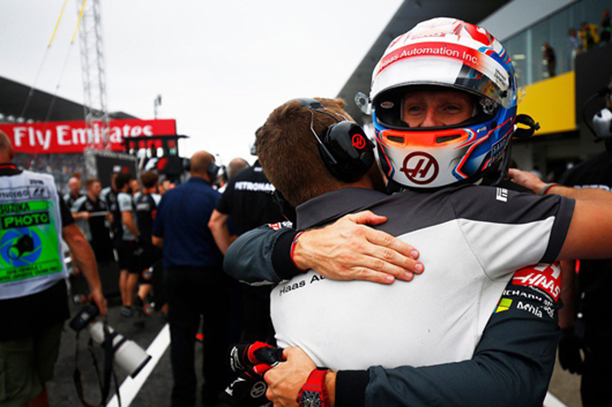 ハース:初の2台揃ってQ3進出 / F1日本GP 予選