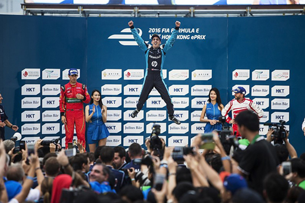 【フォーミュラE】 香港ePrix 結果:セバスチャン・ブエミが開幕戦を制す