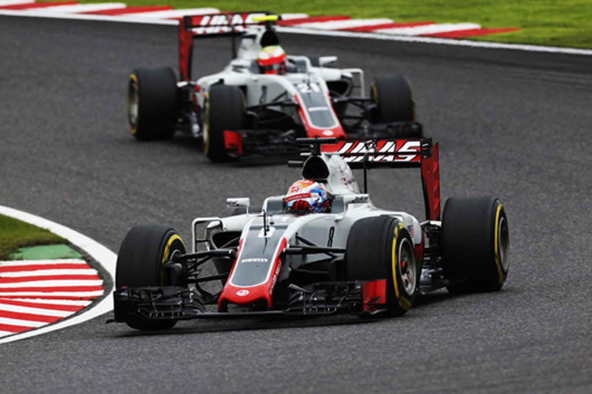 ハース:あと一歩ポイントに届かず / F1日本GP