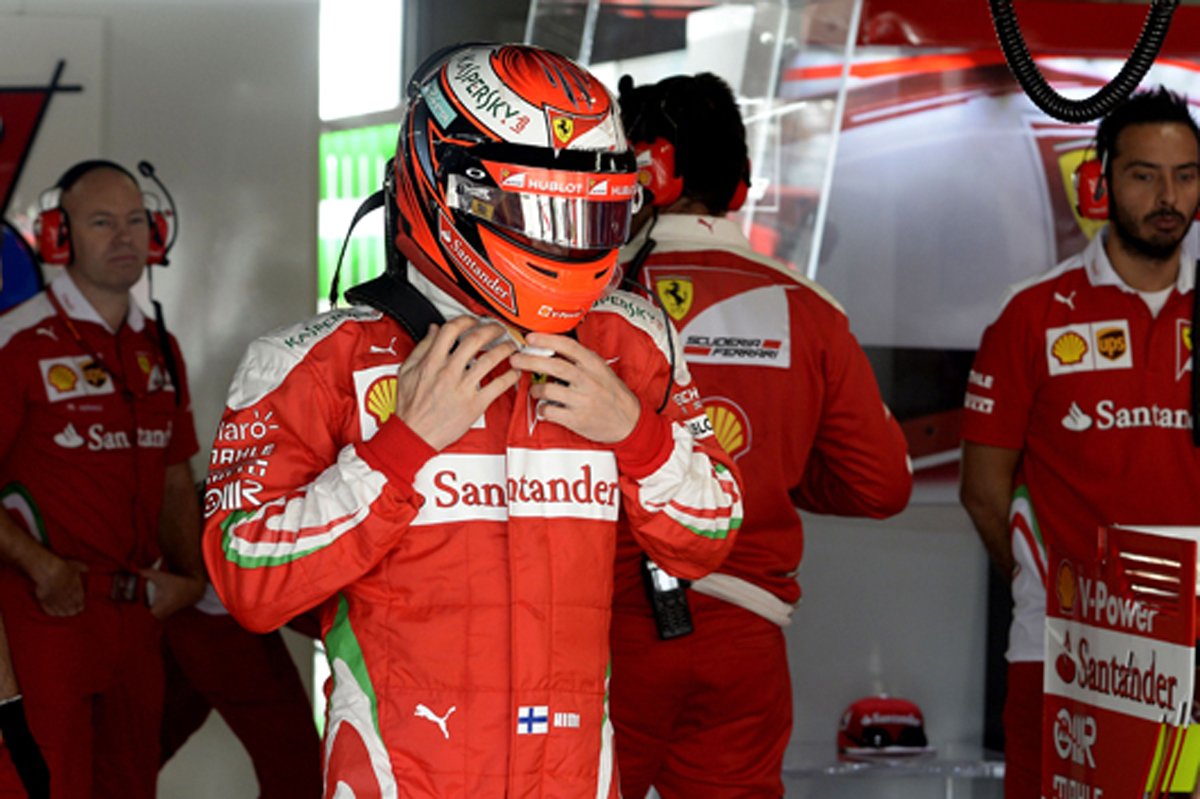 キミ・ライコネン、ギアボックス交換で5グリッド降格 / F1日本GP