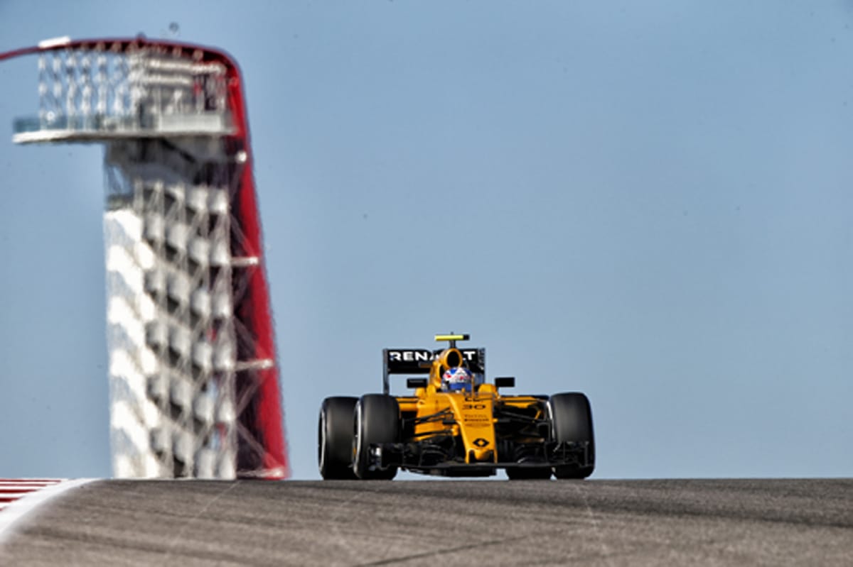 ルノー:F1アメリカGP 金曜フリー走行 レポート