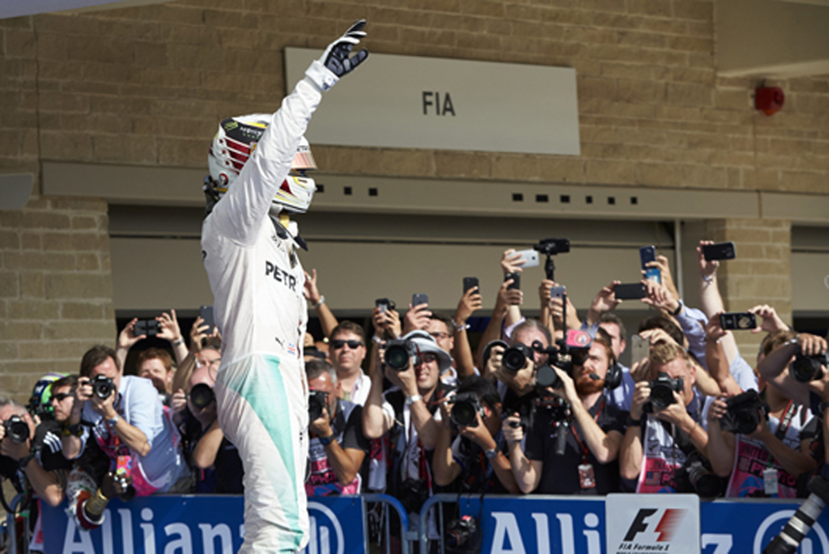 メルセデス：ルイス・ハミルトンがF1通算50勝 / F1アメリカGP