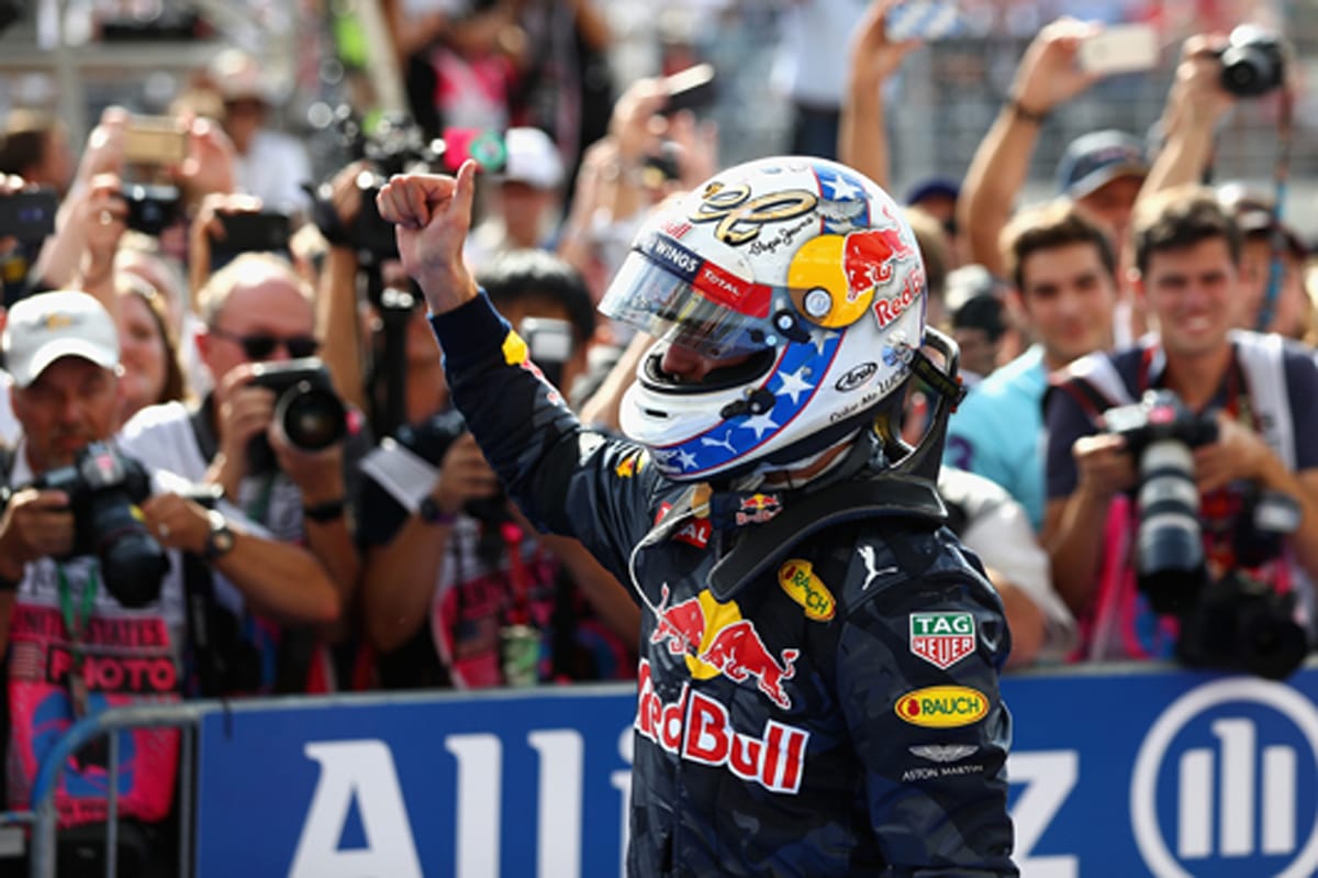 レッドブル：ダニエル・リカルドが3位表彰台 / F1アメリカGP