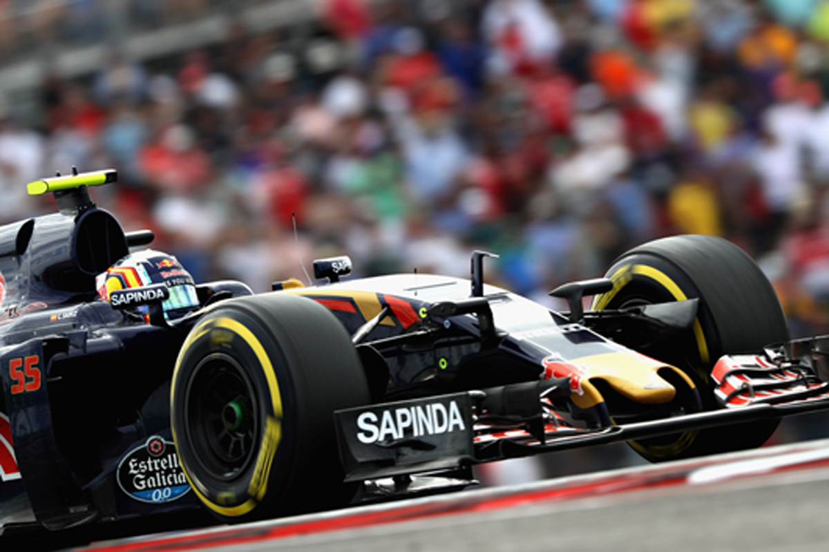 トロ・ロッソ:カルロス・サインツが万々歳の6位 / F1アメリカGP