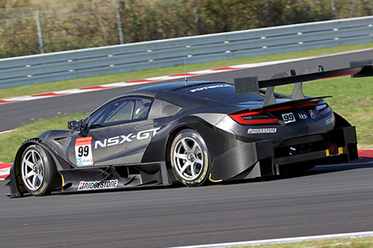 【SUPER GT】 ホンダ、2017年型GT500マシン『NSX-GT』を初テスト