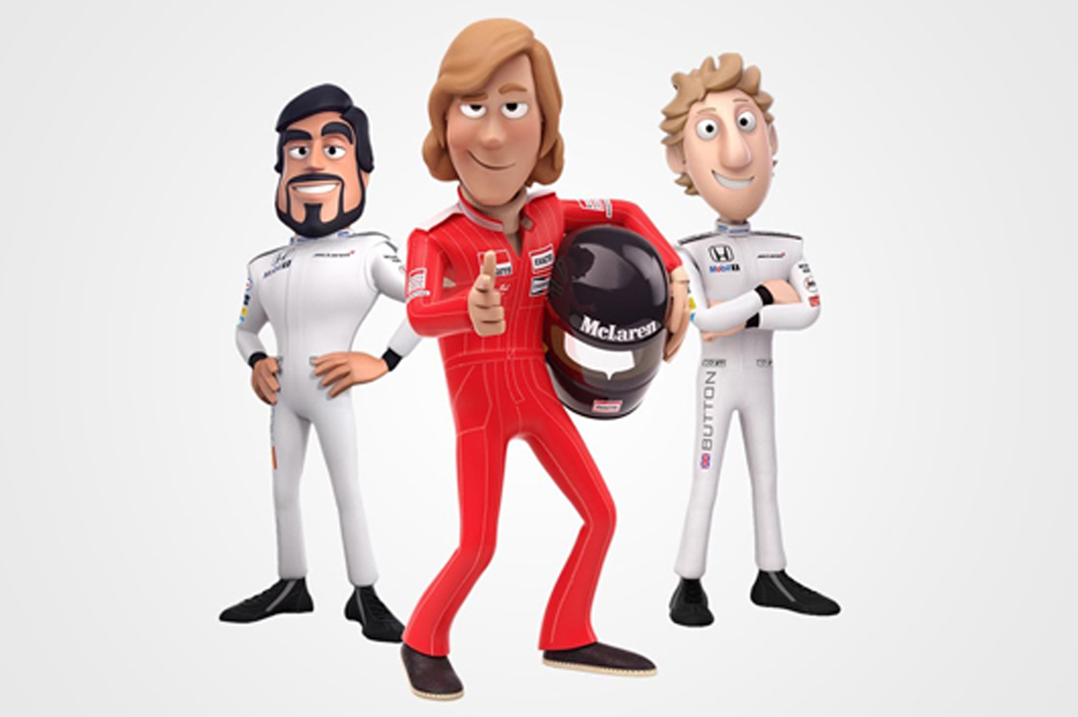 【動画】 マクラーレン、ジェームス・ハント主役の『TOONED』特別版