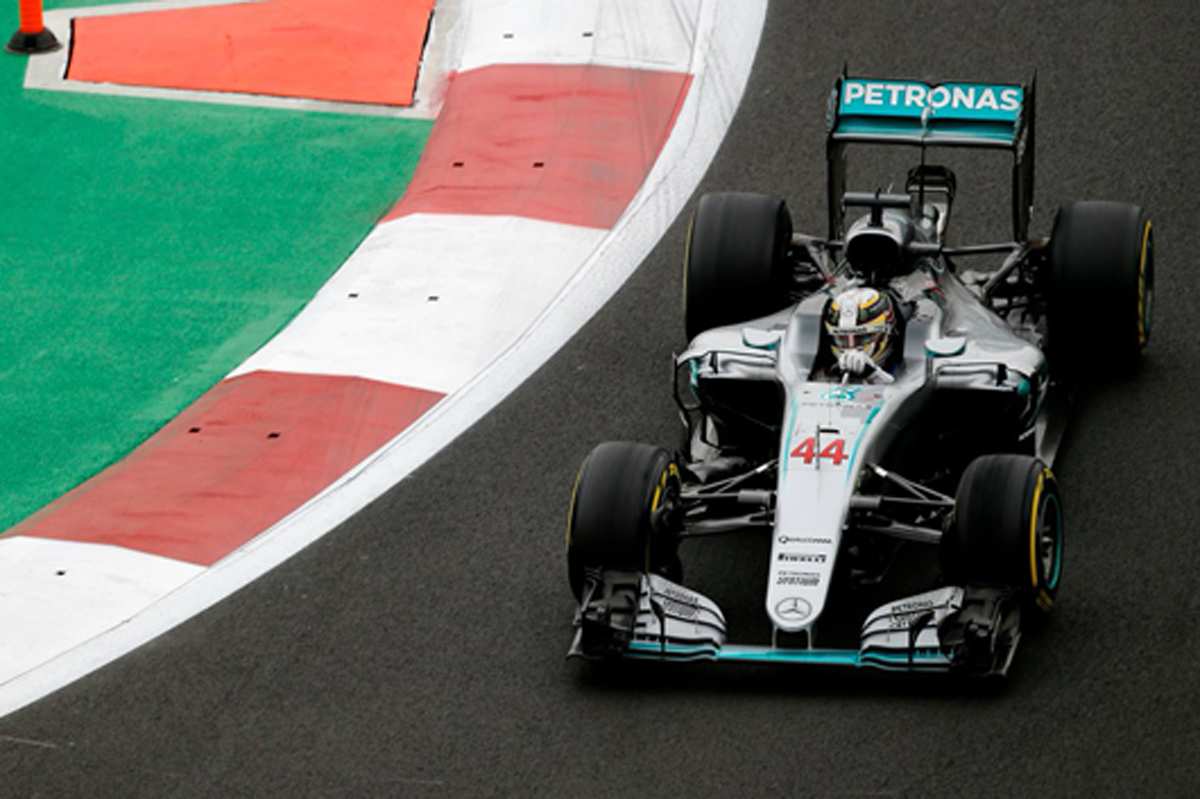F1メキシコGP フリー走行1回目:ルイス・ハミルトンがトップタイム