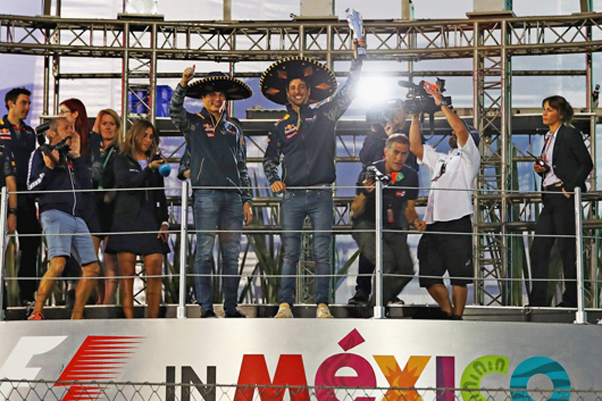 レッドブル:ダニエル・リカルドの選手権3位が確定 / F1メキシコGP
