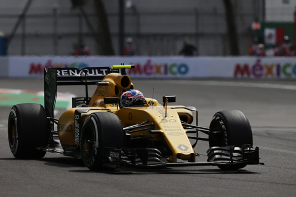 ルノー：ジョリオン・パーマーが最後尾から14位 / F1メキシコGP